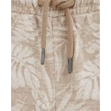 Harembroek - Bloemenprint - Sweatstof - Regular Pasvorm - Kort