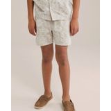 Harembroek - Bloemenprint - Sweatstof - Regular Pasvorm - Kort