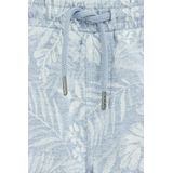 WE Fashion - Korte Broek - Lichtblauw - Katoen