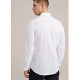 WE Fundamentals zakelijk overhemd met textuur wit