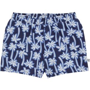 WE Fashion Broek  blauw / donkerblauw / wit