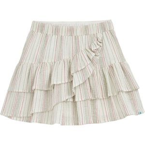 WE Fashion - Strokenrok - Ecru - Katoen