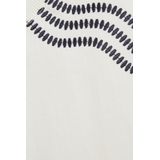 WE Fashion - Meisjes Sweater Top - Regular Fit - Wit - Katoen