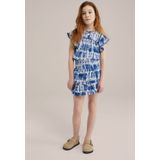 WE Fashion - Meisjes Rok - Kobaltblauw - Livaeco Viscose