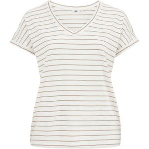 WE Fashion Shirt  sand / wit