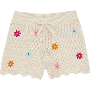 WE Fashion Broek  ecru / lichtblauw / oranje / magenta