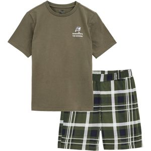 WE Fashion - Jongens Pyjama - Multicolor - 100% Katoen - Regular Fit