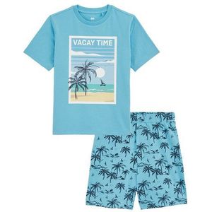 WE Fashion Jongens pyjama met opdruk