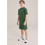 Pyjama - Korte Mouwen - Ronde Hals - Print - Elastische Taille