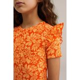 Someon T-shirt bright orange POOL - FRUIX