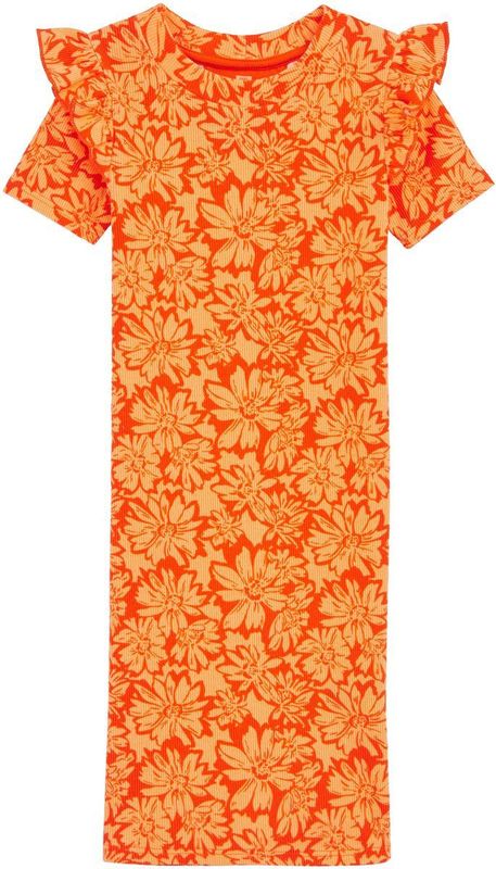 Someon T-shirt bright orange POOL - FRUIX
