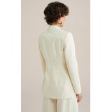 WE Fashion - Getailleerde Blazer - Ecru