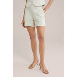 Boxershort - Hoge Taille - Elastische Band - Zwart - Katoen