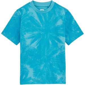 WE Fashion - Blue Ridge - T-shirt - Blauw - 100% Katoen
