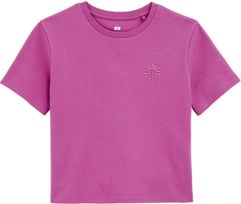 T-shirt - Katoen - Ronde Hals - Korte Mouwen - Regular Fit