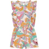 WE Fashion Overall  oranje / pink / zwart / wit