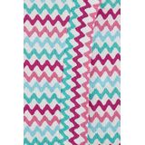 WE Fashion - Meisjes Singlet - Paars - Dessin - Regular Fit