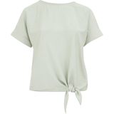 WE Fashion - Dames Top - Mintgroen - Viscose - Regular Fit - Plus Size Maat: 46