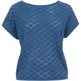 WE Fashion - Curve - Dames Trui - Opengewerkt Structuur