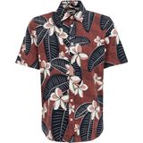 WE Fashion - Overhemd - Oudroze - Bloemenprint - Regular Fit