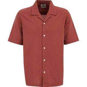 WE Fashion - Regular Fit Overhemd - Korte Mouwen - Structuur