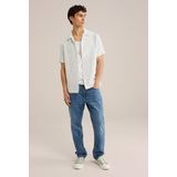 WE Fashion Overhemd  zwart / offwhite