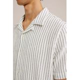 WE Fashion Overhemd  zwart / offwhite