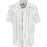 WE Fashion Overhemd  zwart / offwhite