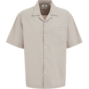 WE Fashion - Heren Overhemd - Lichtgrijs - Regular Fit - Katoen