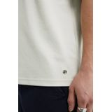 WE Fashion - Shirt - Pastelgroen - Effen - Halve Mouw - Losse Pasvorm