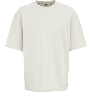 WE Fashion - Shirt - Pastelgroen - Effen - Halve Mouw - Losse Pasvorm