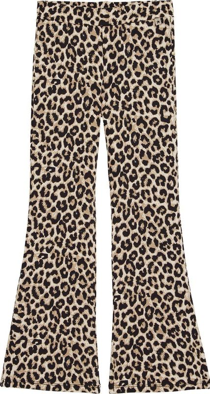 WE Fashion - Flared Broek - Lichtbruin