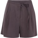 Short - Regular Fit - Wijde Pijpen - Strikceintuur - Steek- en Paspelzakken