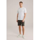 WE Fashion - Regular Fit T-shirt - Katoen - Met Print