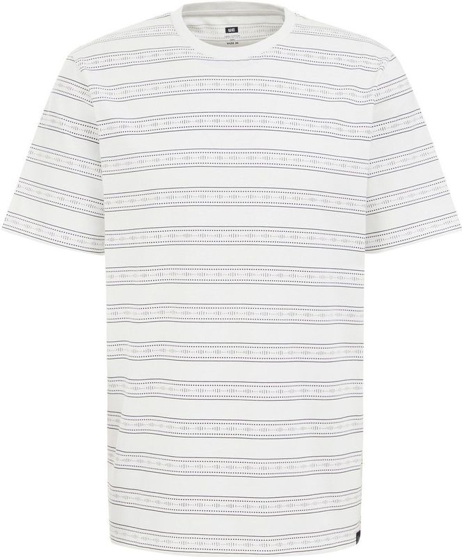 WE Fashion - Regular Fit T-shirt - Katoen - Met Print