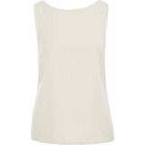 WE Studio - THE TIMELESS TOP - Dames Top - Beige - Tencel