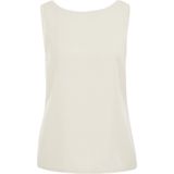 WE Studio - THE TIMELESS TOP - Dames Top - Beige - Tencel