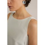 WE Studio - THE TIMELESS TOP - Dames Top - Beige - Tencel