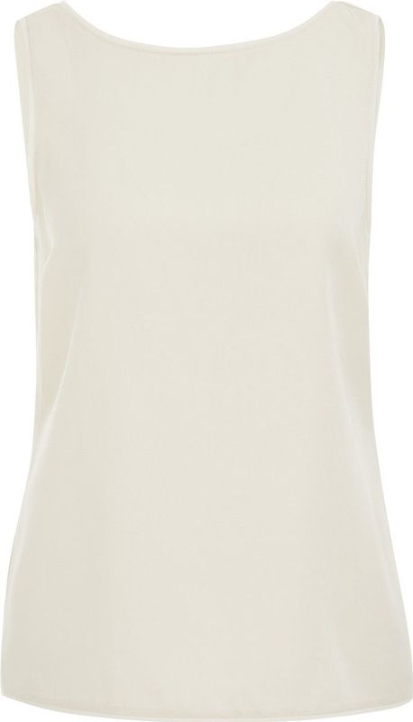 WE Studio - THE TIMELESS TOP - Dames Top - Beige - Tencel
