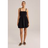 WE Fashion Jurk  zwart