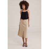 WE Fashion - Dames Top - Regular Fit - Zwart - Viscose