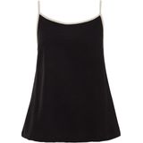 WE Fashion - Dames Top - Regular Fit - Zwart - Viscose