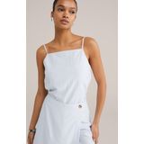 WE Fashion - Spaghetti Top - Lichtblauw