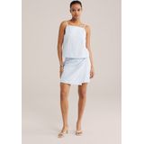 WE Fashion - Spaghetti Top - Lichtblauw