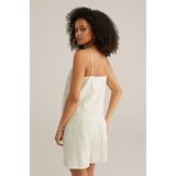 WE Fashion - Spaghetti Top - Beige