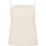 WE Fashion - Spaghetti Top - Beige