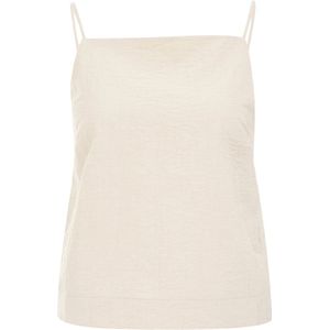 WE Fashion - Spaghetti Top - Beige