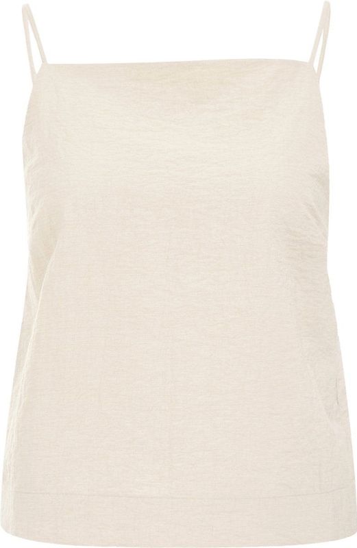 WE Fashion - Spaghetti Top - Beige