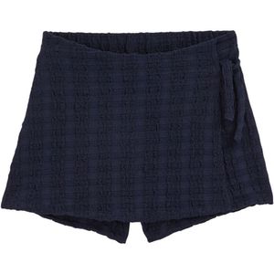 WE Fashion - Skort - Donkerblauw - Met Elastische Tailleband