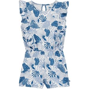 Jumpsuit - Multicolor - Elastisch - Ruches bij de Schouders